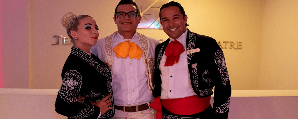 Staff with Traditional Mexican Costumes