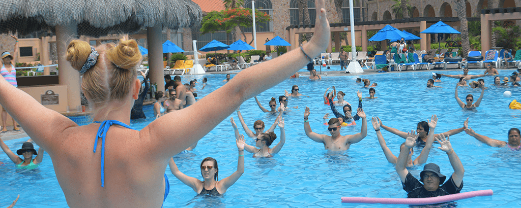 Pool Activities at Club Solaris Cabos