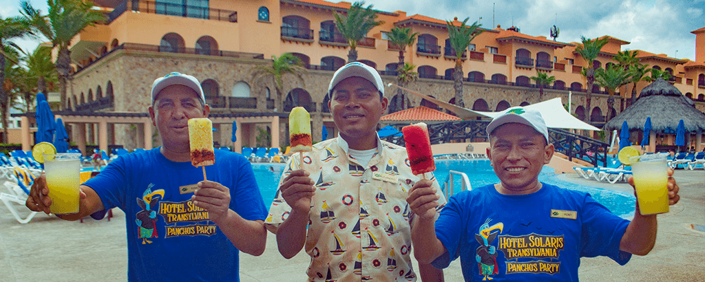 Fruit Popsicles at Club Solaris Cabos