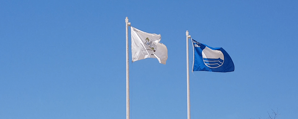 Playa Santa María bandera blue flag